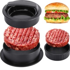 工場直売ハンバーガー圧肉器ハンバーガープレス円形圧肉餅金型ハンバーガー製造ガジェットセット