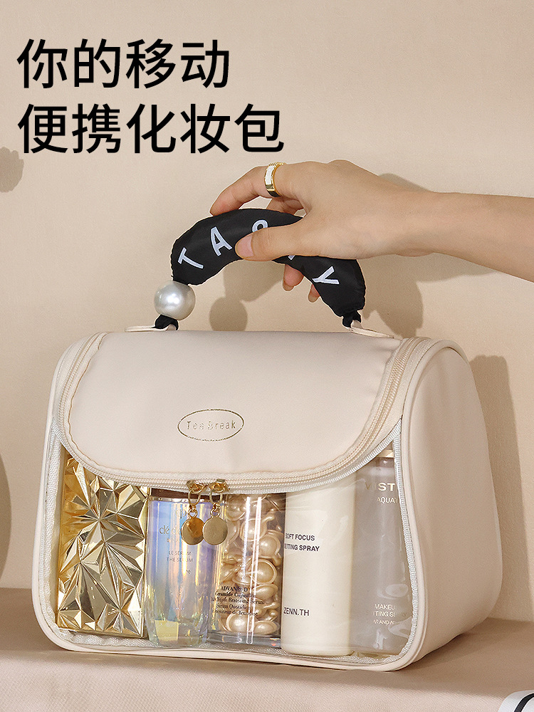 Bolsa de lavado de gancho de viaje bolsa de cosméticos de lavado Portátil Bolsa de almacenamiento portátil de gran capacidad para mujeres bolsa de almacenamiento de lavado y cuidado