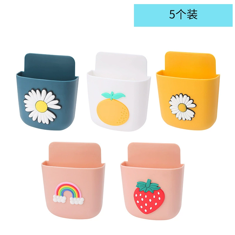 Cute storage box, wall remote control for bed