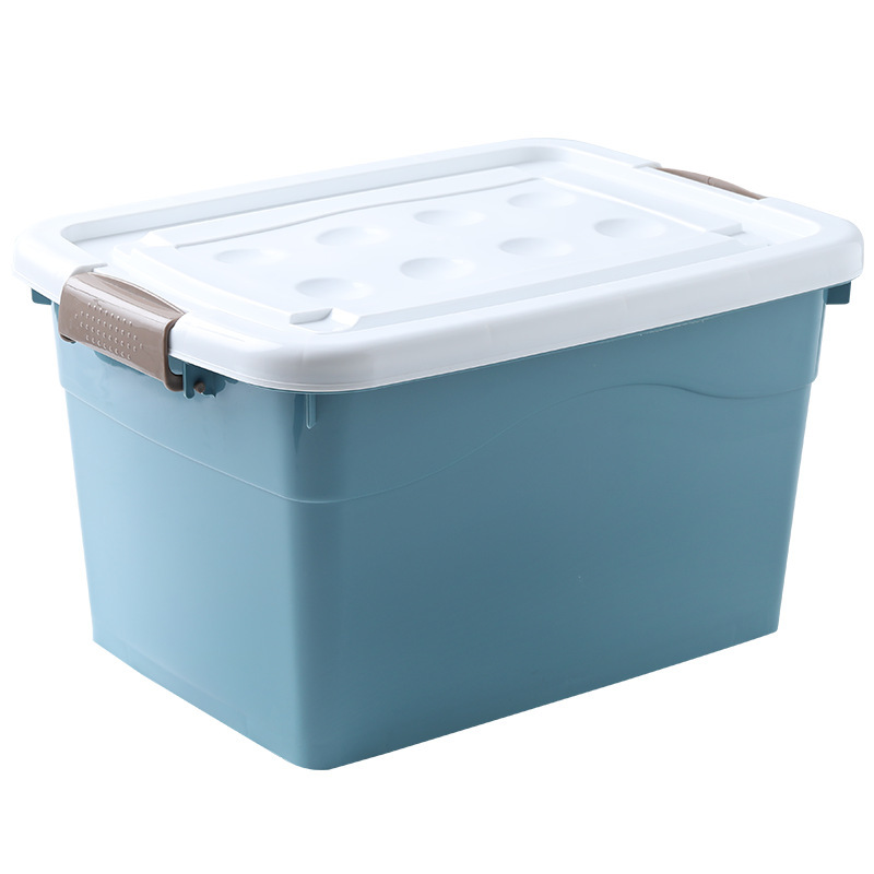 Storage Box Plastic Large Clothes and Toys Organizer Extra Large Storage Pulley Large Capacity Extra Large