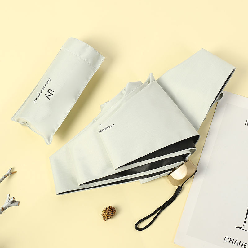 【5つ折り】傘カバー-白