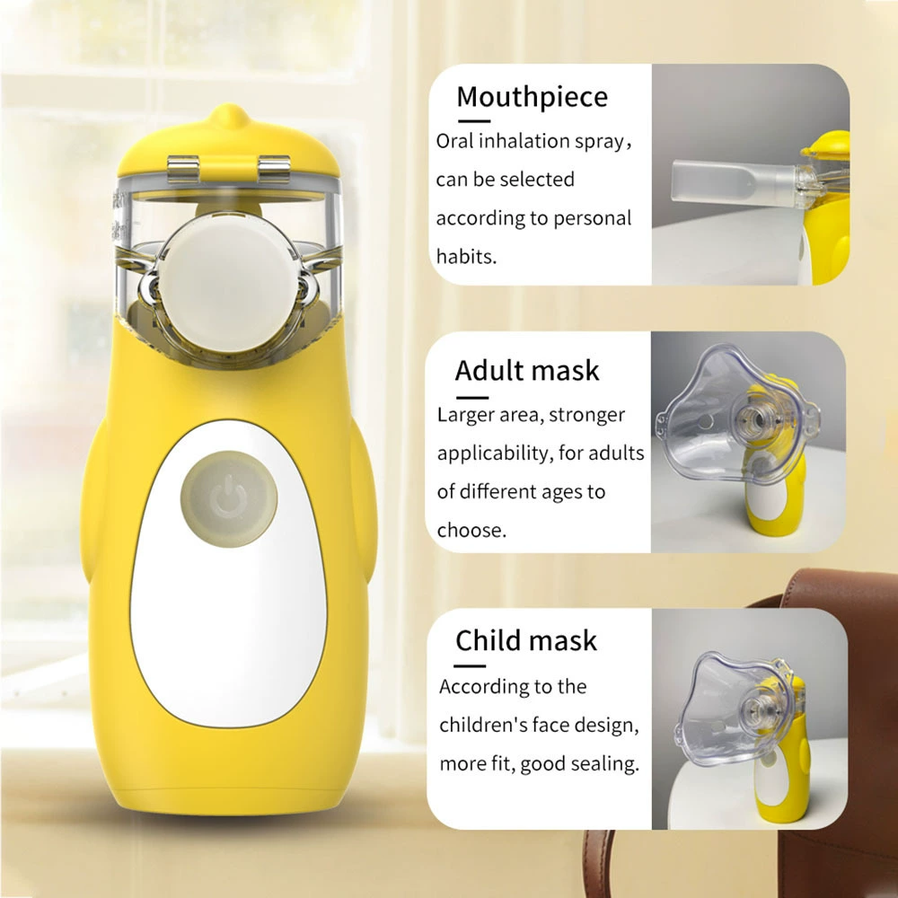 Английский литиевый аккумуляторный распылитель для дома, детское домашнее использование, портативный ручной ингалятор-распылитель для пожилых