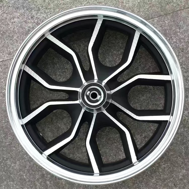 13inch Motorcycle Rear Hub Majesty T8 T9 Large Scooter Steel Rim Piqi Hongtu 150 Rear Wheel Only