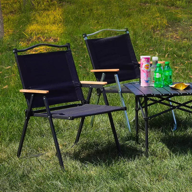 野营折叠椅户外折叠椅子便携式沙滩椅钓鱼椅露营克米特椅便携折叠