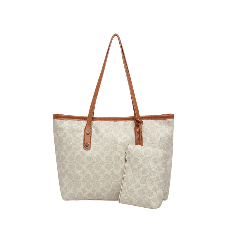 Bolso de mujer en caliente 2026 nuevo bolso retrógrado bolso de hombro de transporte de gran capacidad bolso de dos piezas conjunto image 8