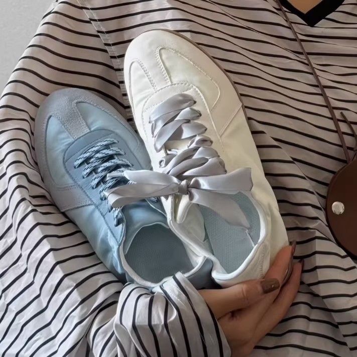 Fresh casual universal low comfortable GAT shoes with shoelaces flat