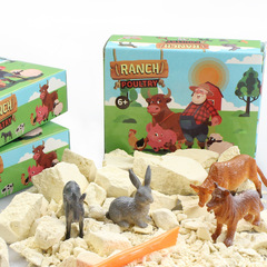 Archaeological blind box toys, marine life digging, fossil digging, treasure hunting, treasure hunting, treasure hunting, street stall wholesale