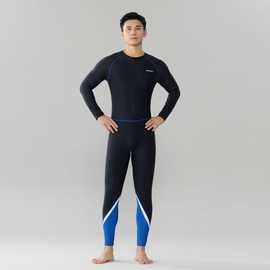 2025新款长袖长裤防晒男士泳衣潜水服泡温泉度假冲浪服大码游泳衣