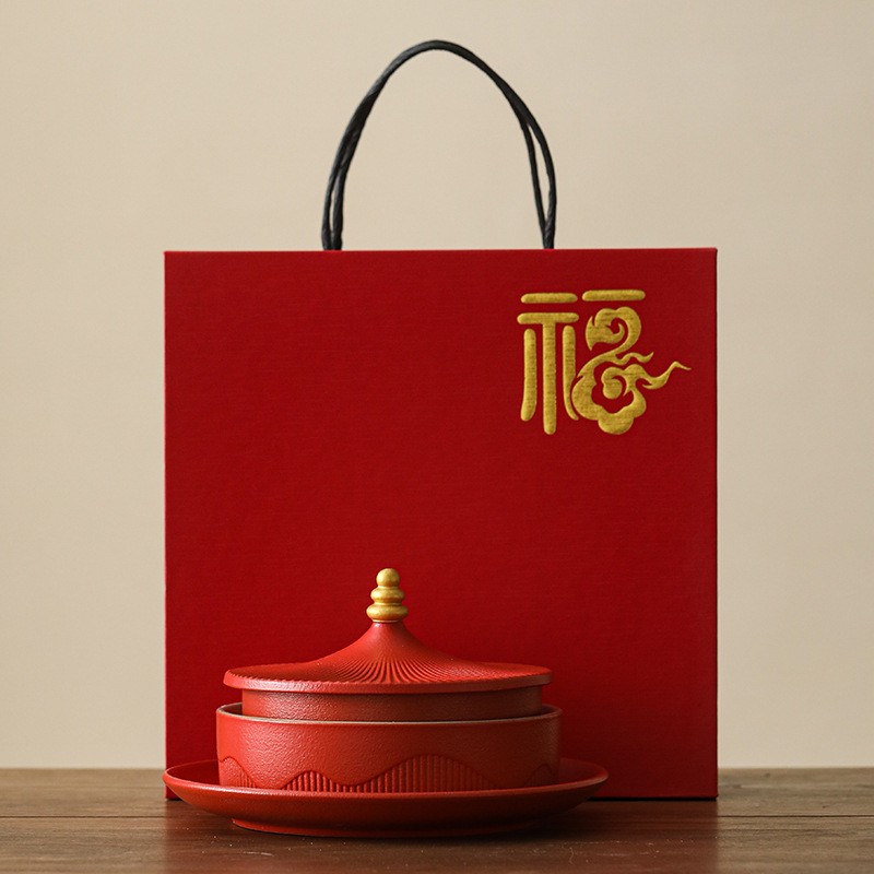 故宫国潮文创天坛系列陶瓷礼物中秋国庆节退休纪念品新婚礼品