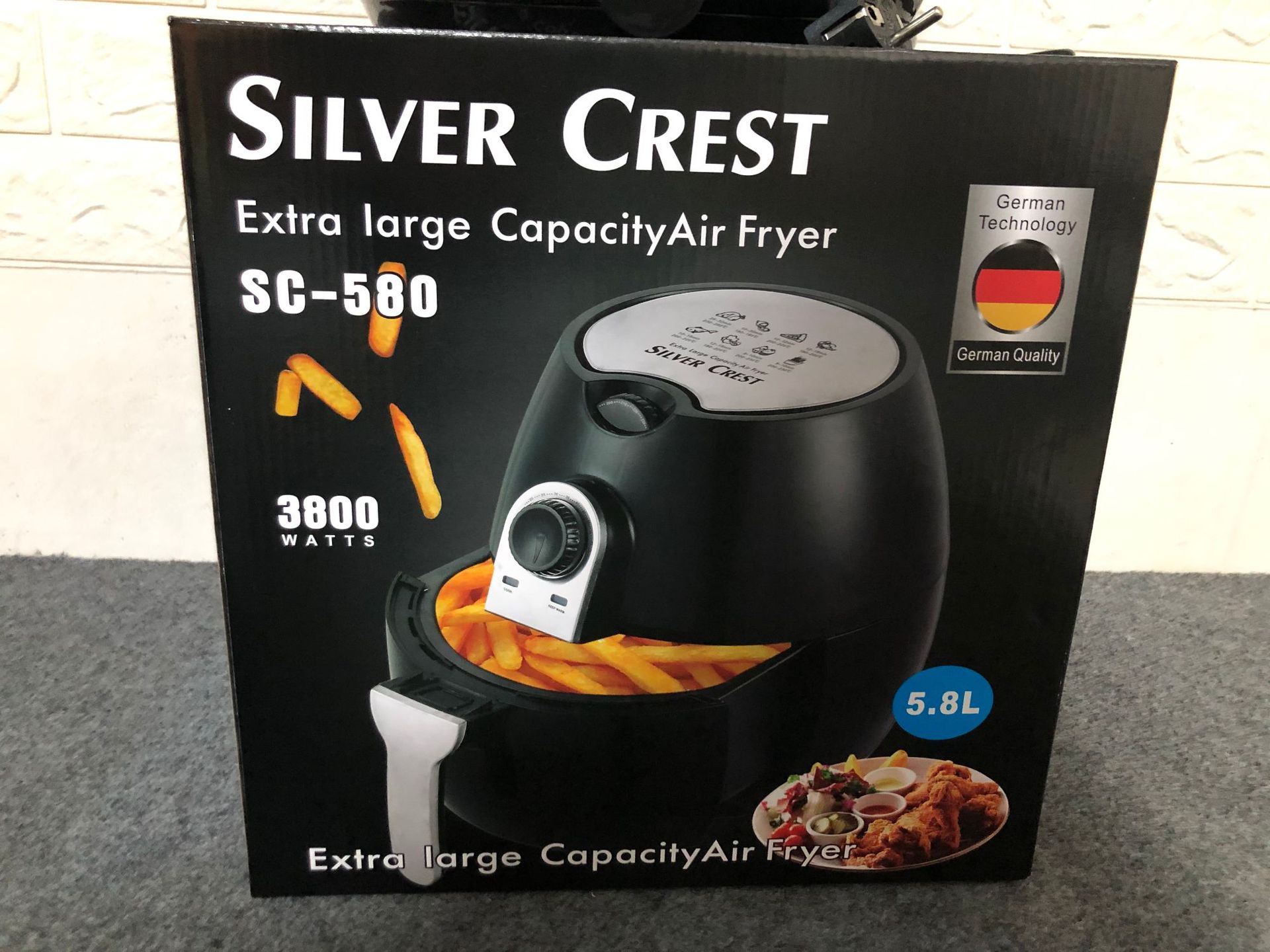 English export SILVER CREST5.8L large ca...