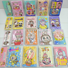 外国貿易ネットの赤い漫画の布のかわいい小さいノートのミニの携帯してノートのルーズリーフの線の本のスーツを書きます。