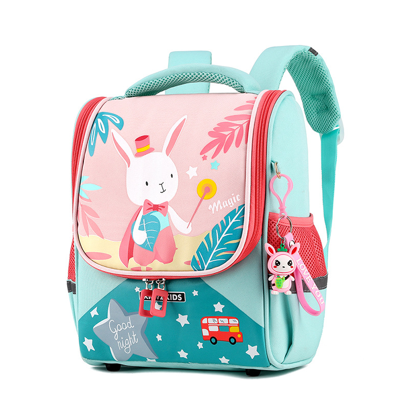 Mochila Infantil de una Pieza con Diseño de Peces Naturales, Estilo Coreano, para Niños y Niñas, para Jardín de Infancia y Escuela, con Estampado, Práctica para Envíos Internacionales