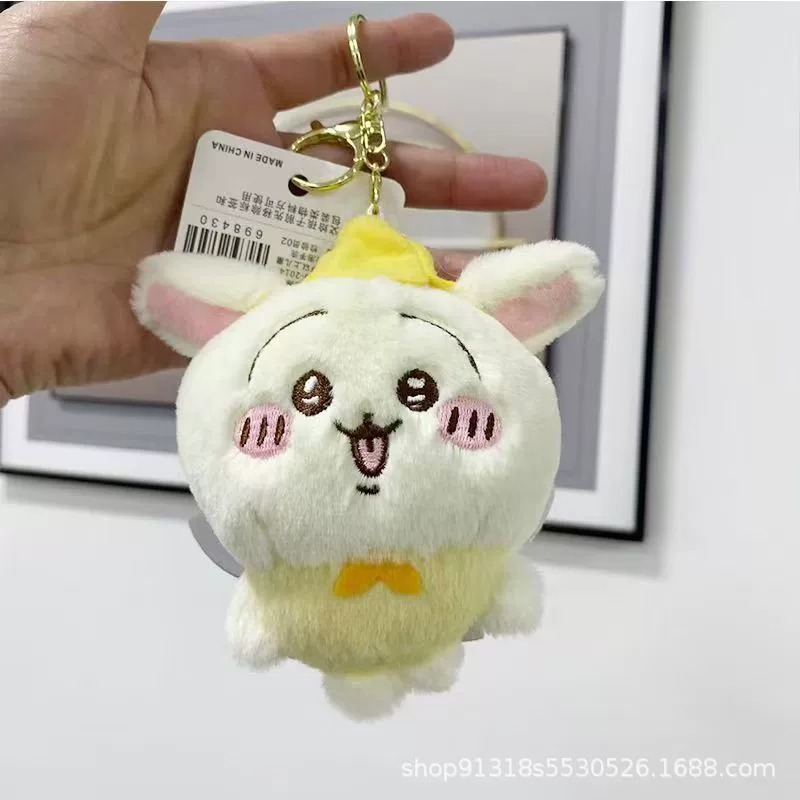 Популярные на Xiaohongshu куклы Usaqi и серия маленьких ножек Jiykawa Xiaoba chiikawa самосмех Bear подвеска