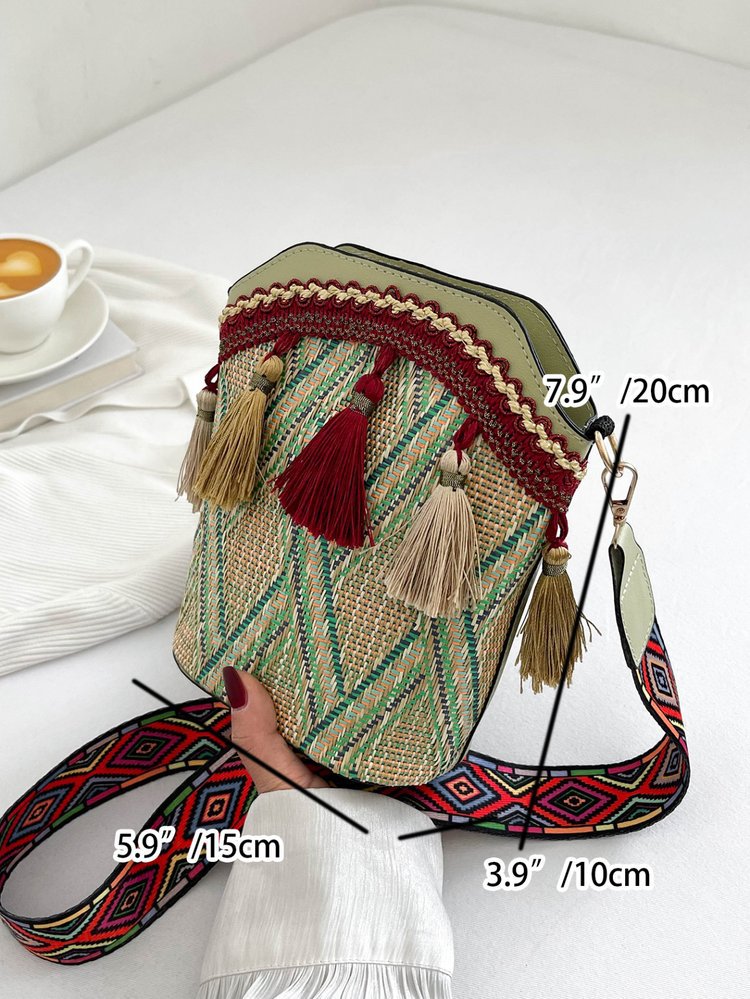 2023夏季新款PU均码小方包拉链撞色单肩包_detail_