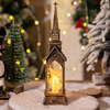 Decorations, house, creative jewelry, electronic night light, Christmas candle