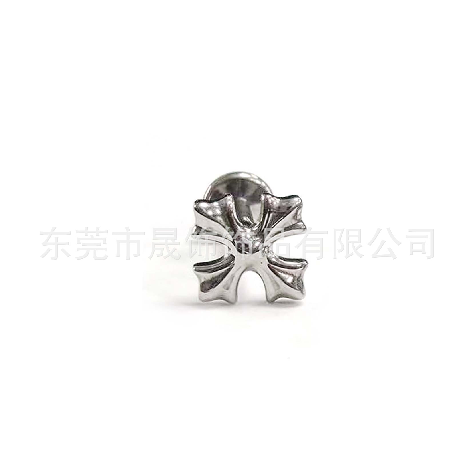 F136 Titanium 朋克风克罗 Heart Cross Ear Stud Labret Stud G23 Implant Grade Titanium 人体 Piercing Jewelry Accessories 头