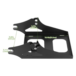 Suitable for Harley Road King Traveler Street Gliding New Rear Shelf Modified Tail Rack Quick Release Luggage Rack 14-22