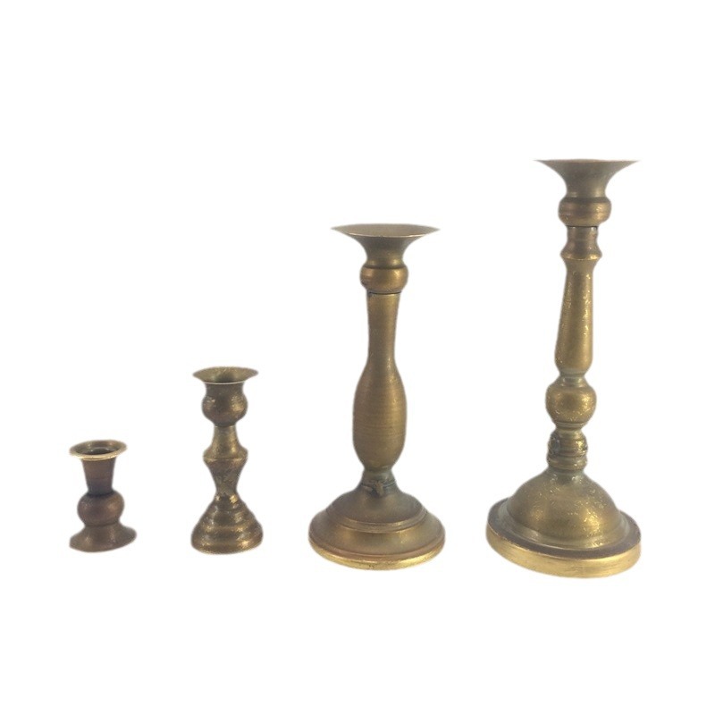 Candelabro de hierro de estilo europeo vintage vela taza Amazon vela taza decoración de la boda vela titular vela de la cena titular de la vela