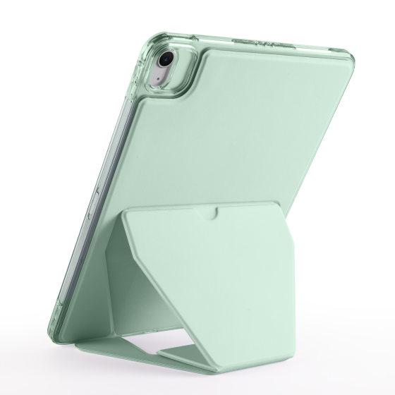 For iPad11 generation protective case pro11 acrylic anti-bending Air6/54 folding bracket 10.2 anti-fall bottom case