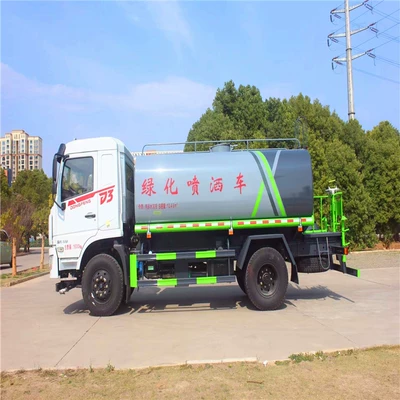12 Tons of Urban Greening Sprinkler Trucks Are Suvarma maşınları