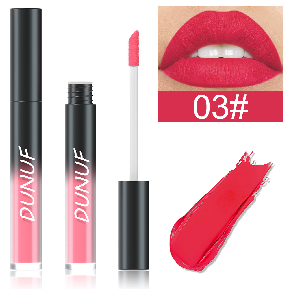 Check it out! Link Disclaimer - Exclusive for Foreign trade :DUNUF 32-color Multi-purpose matte long-lasting Lip gloss undefined