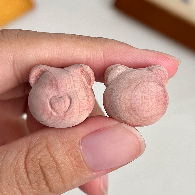 血柏木小熊拉布布蝴蝶玫瑰DIY配件手工编织手绳项链文玩饰品批发|undefined