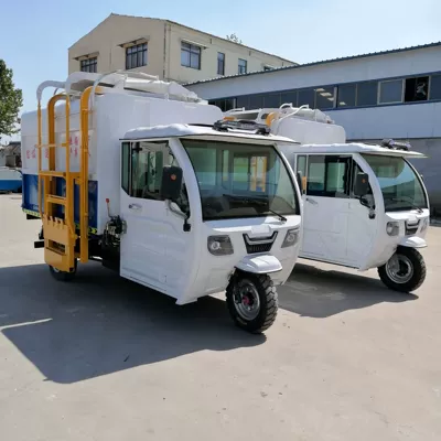 Transfer Truck, Sanitation Cleaning Truck, Elektrik zibil maşınları