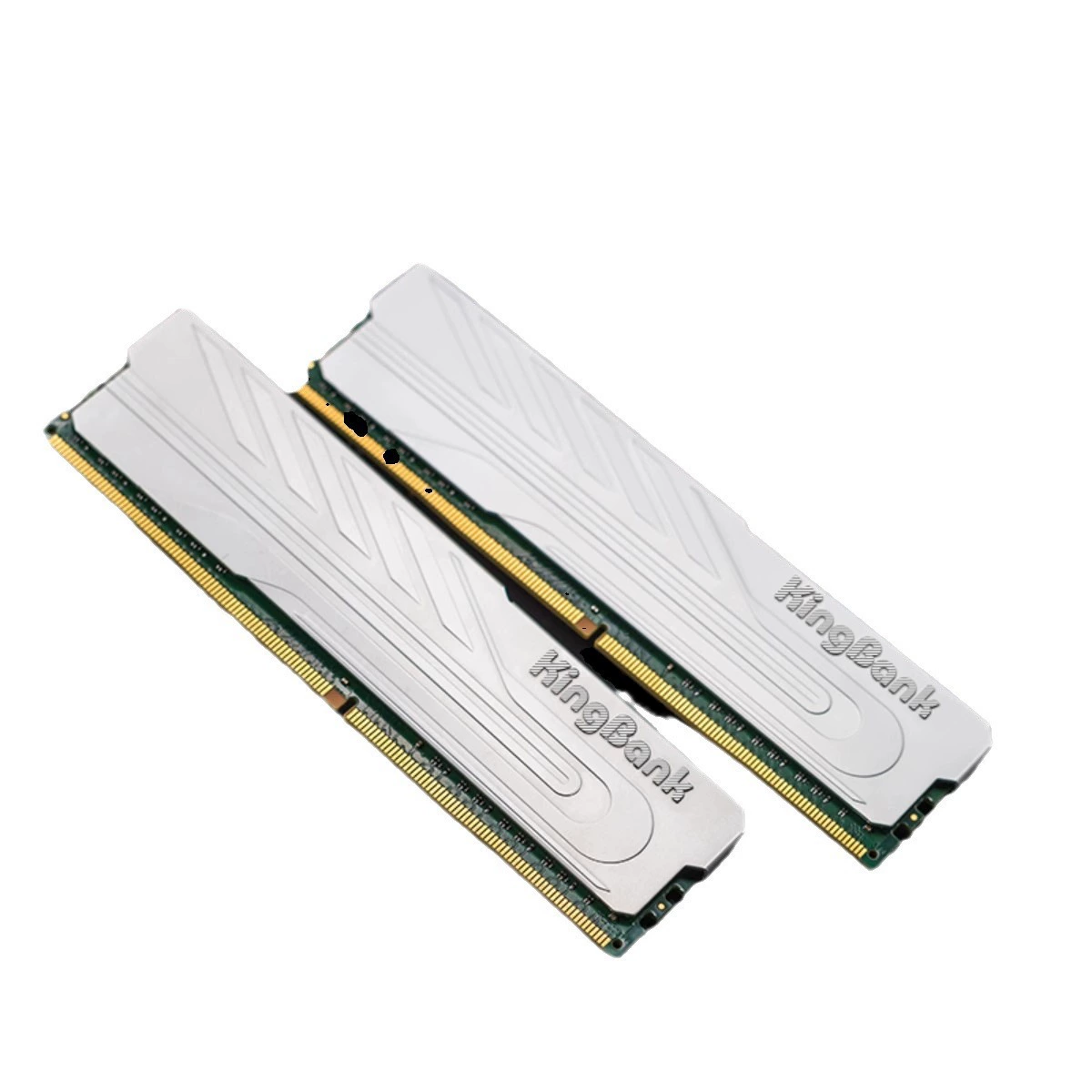 Оперативная память KINGBANK DDR5 для ПК, серебристый радиатор, 8–32 ГБ, до 6400 МГц