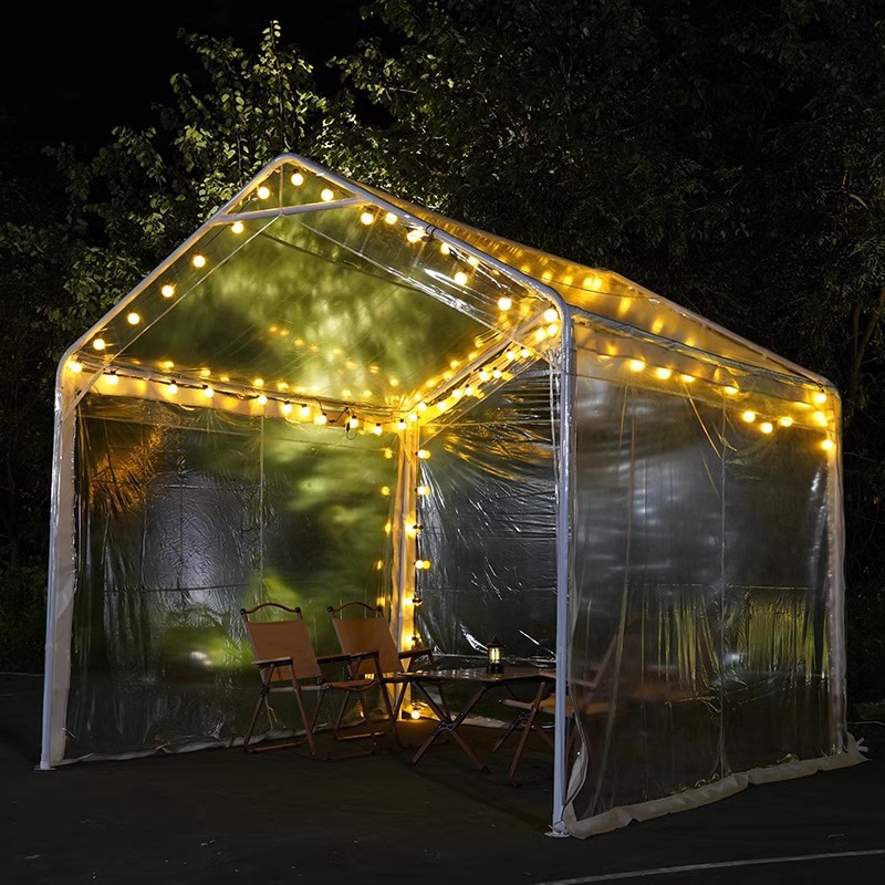 3Mx3M 스톨 완전 투명 + 3면 천