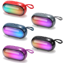 新款RGB炫彩带灯TG692蓝牙音箱户外便携式插卡低音炮迷你胶囊音响