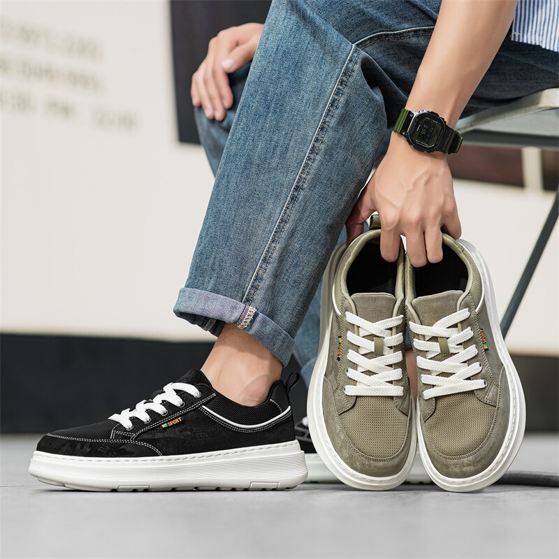 Men's 2026 Summer New Breathable Cloth Shoes, Men's Trendy Outdoor Lightweight Fashion Casual Shoes, Soft-Soled Sneakers