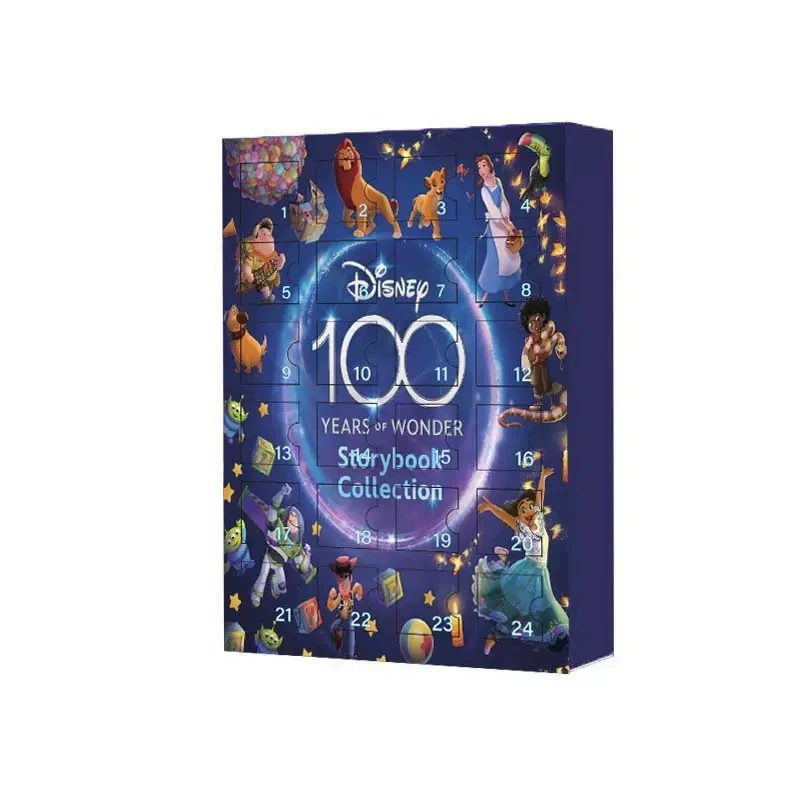 Адвент-календарь Disney Mickey на 24 дня, блайнд-бокс с фигурками, коллекционные украшения