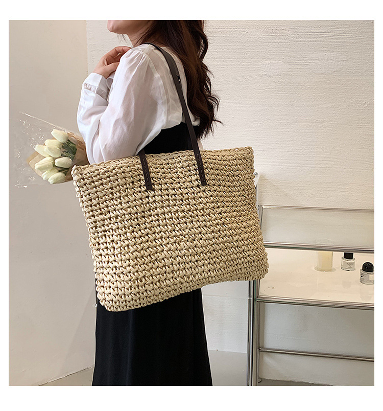 Fashion Solid Color Square Zipper Tote Bag display picture 1