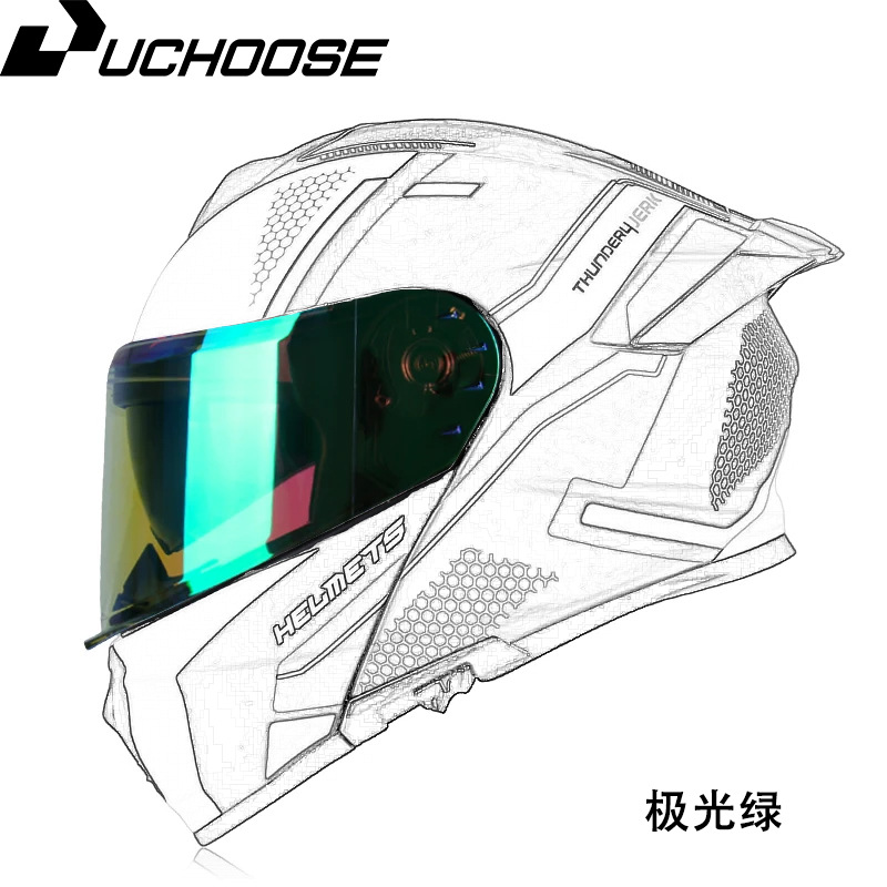 Casco de motocicleta, casco abatible, universal para todas las estaciones, cierre abatible, auriculares Bluetooth, equipo de conducción, casco de seguridad estilo americano