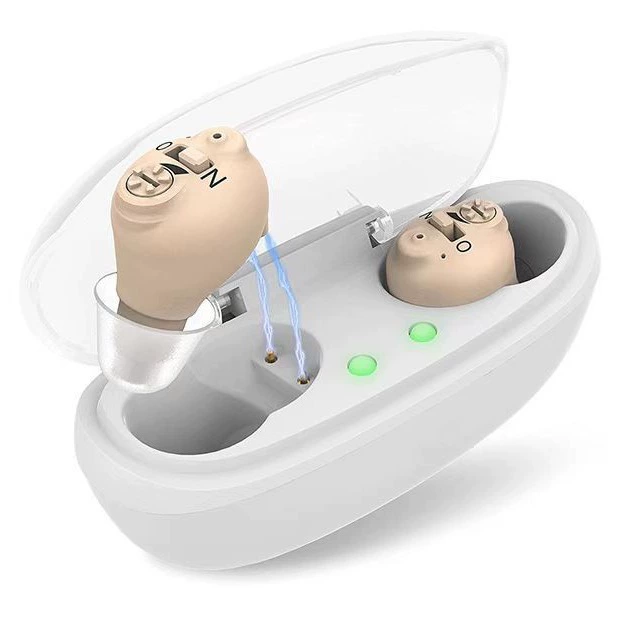 G17D Мини-вспомогательный аудиоколлектор TWS True Беспроводная Магнитная Зарядка Пара усилителей звука в кабине