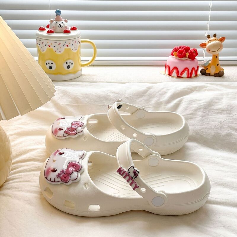 French-Style Versatile Floral Pearl Ballet Clogs 2026 Spring/Summer New Comfortable Breathable Closed-Toe Sandals