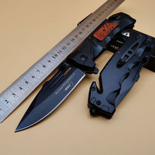 外贸小刀折叠户外刀具防身水果刀高硬度生存刀具迷便携亚马逊折刀