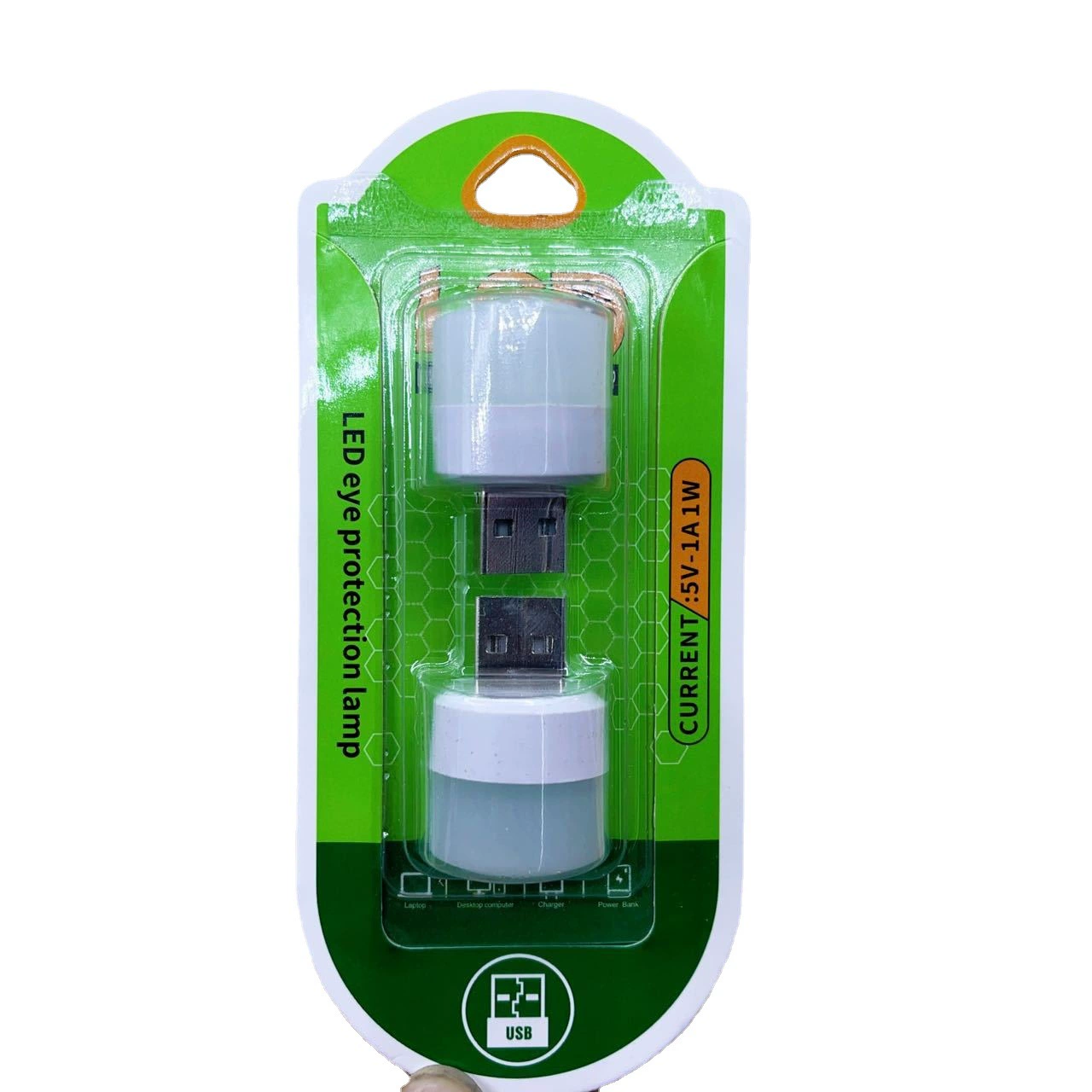 2 шт USB ночник общежитие прикроватный светильник портативный usb свет 3 юаня магазин стойло питания