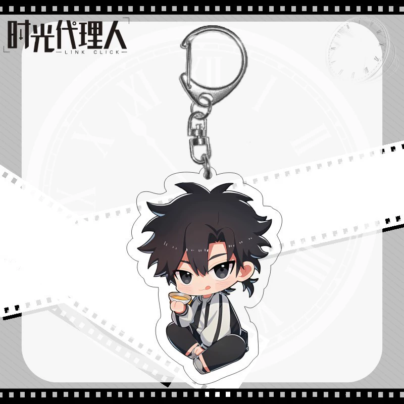 Cartoon acrylic double-sided pendant, keychain