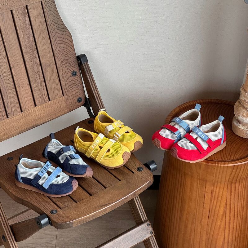 Clearance Children's Sports Shoes German Training Shoes 2025 Summer Breathable Children's German Training Shoes Genuine Leather Soft Sole Fashion Casual Sports Shoes