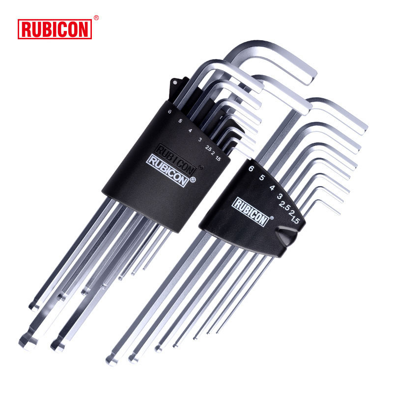 日本罗宾汉RHK-287XL/RHK-289XL公制套装特长波头内六角扳手