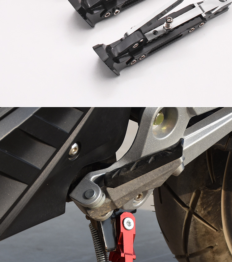 Electric Vehicle Side Support Suitable for M3 Little Monkey Little Bull Scooter Side Stand Stable Durable Adjustable Single Support