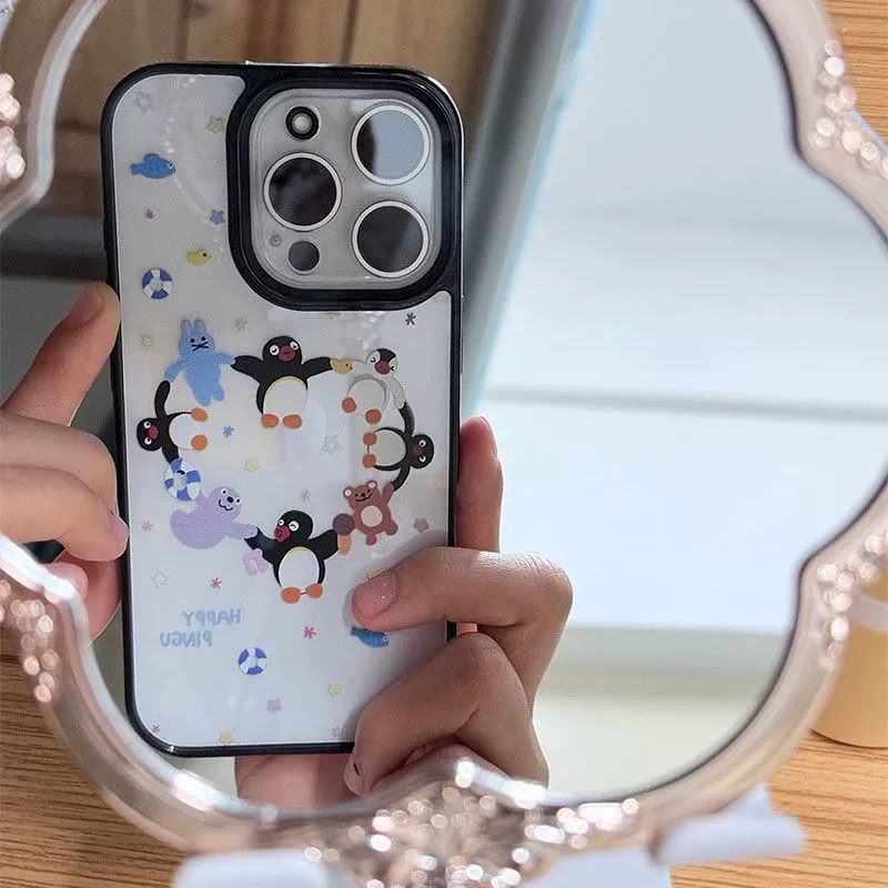 Apple, iPhone13, совместимый акриловый мультфильм-фото чехол, 16promax