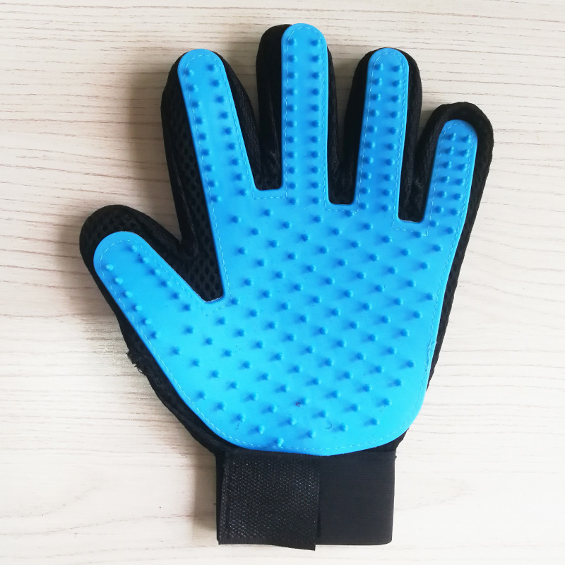Venta caliente transfronteriza, guantes para gatos, gatos y perros, baño, masaje, guantes de belleza, pelaje flotante, limpiador rápido de pelo de gato