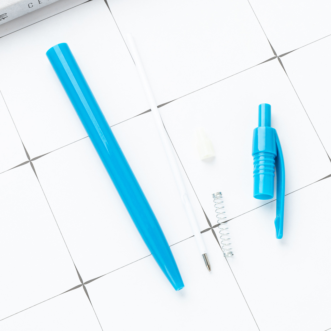 Fábrica directa simple multicolor bolígrafo publicitario bolígrafo de hotel bolígrafo de regalo bolígrafo de plástico imprimible logo