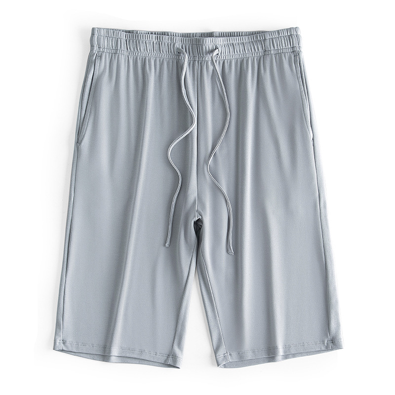 60 pantalones cortos modales de doble cara para hombres de primavera y verano deportivos pantalones casuales de Quinta ropa exterior pueden salir pantalones de pijama en stock