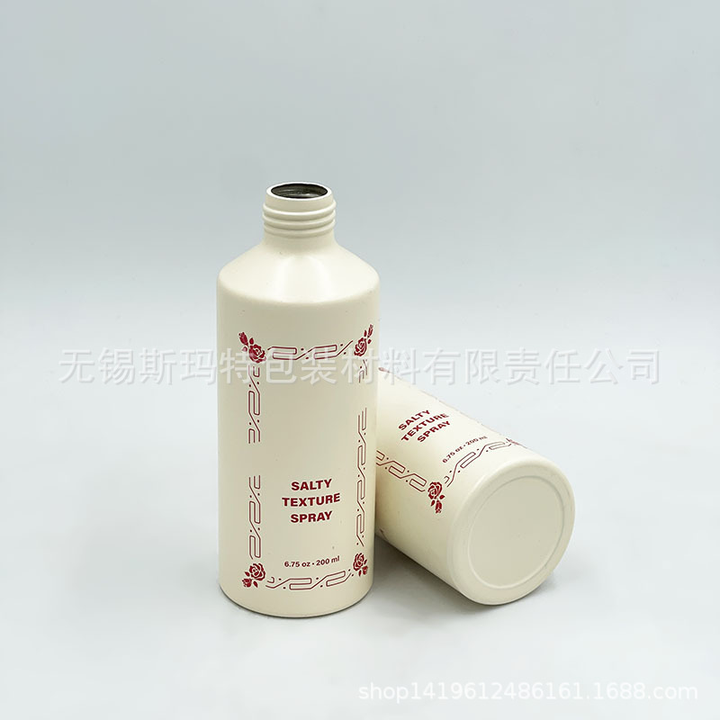 厂家供应 200ml螺口铝瓶  斜肩 可配喷头
