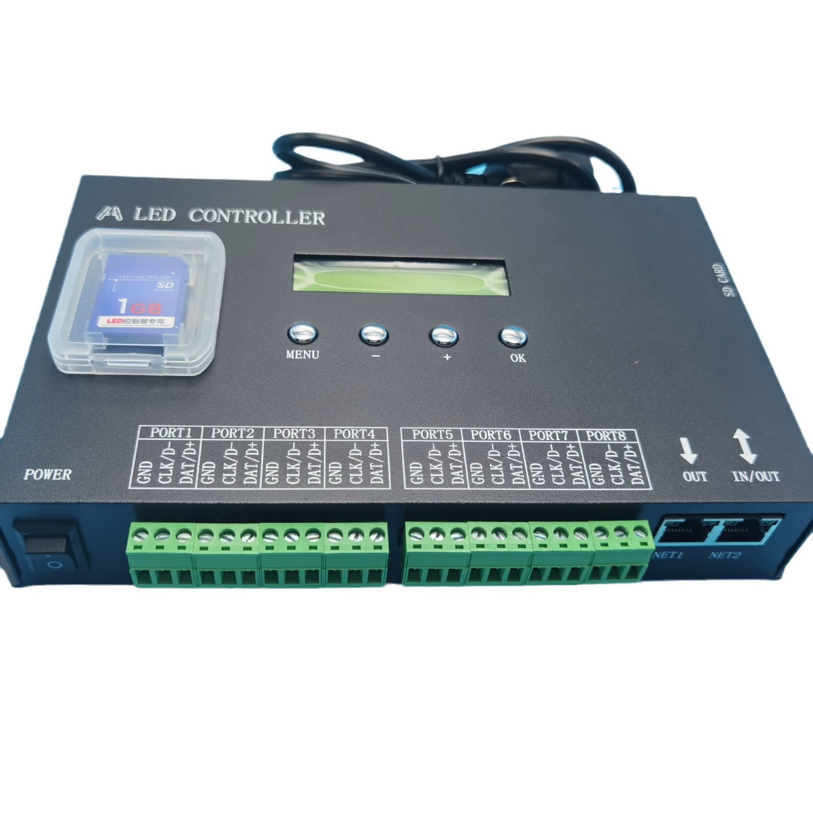 Light strip, controller for programming, lightweight table lamp