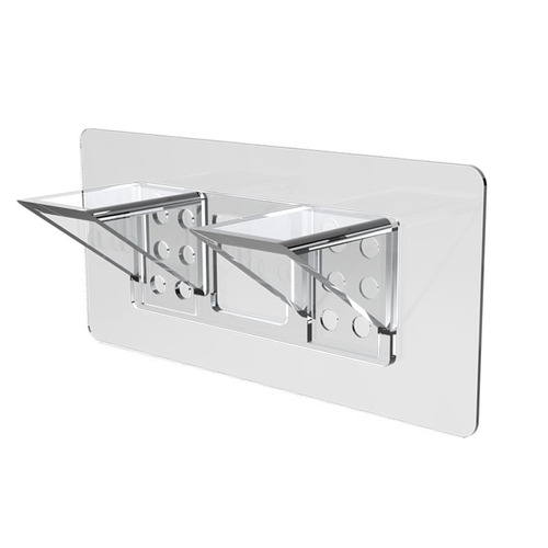 Partition tray, punch-free fixator, layer tray, wardrobe cabinet triangle bracket, guardrail fixed tray