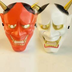 New Japanese Ghost King Lanling Wang Bajie Mask Plastic Movie Theme Cartoon Anime Props Wholesale 